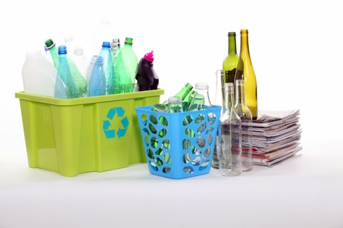 Recycling and donation during loft clearance